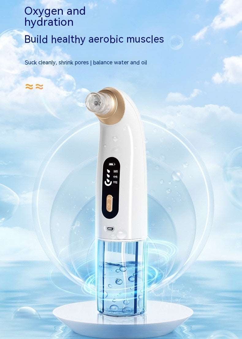 Blackhead Beauty Instrument Small Bubble Water Tank Circulation Facial Acne Pore Cleaning